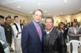 DOCTOR ALVARO CRUZ GOBERNADOR DE CUNDINAMARCA Y HECTOR JULIAN CHAPARRO DIRECTOR DE GRANADA STEREO 91.6 FM.